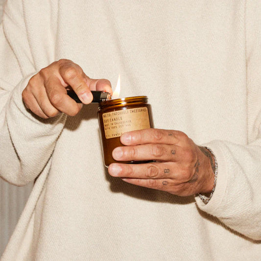 candele olistiche per aromaterapia
