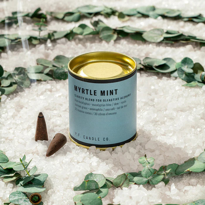 Coni d'Incenso - "Myrtle Mint" per la Concentrazione