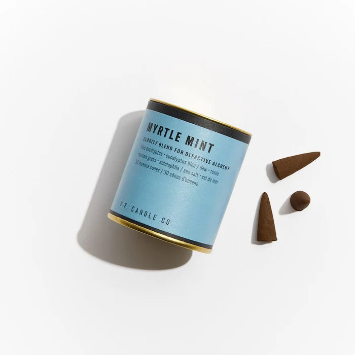Coni d'Incenso - "Myrtle Mint" per la Concentrazione