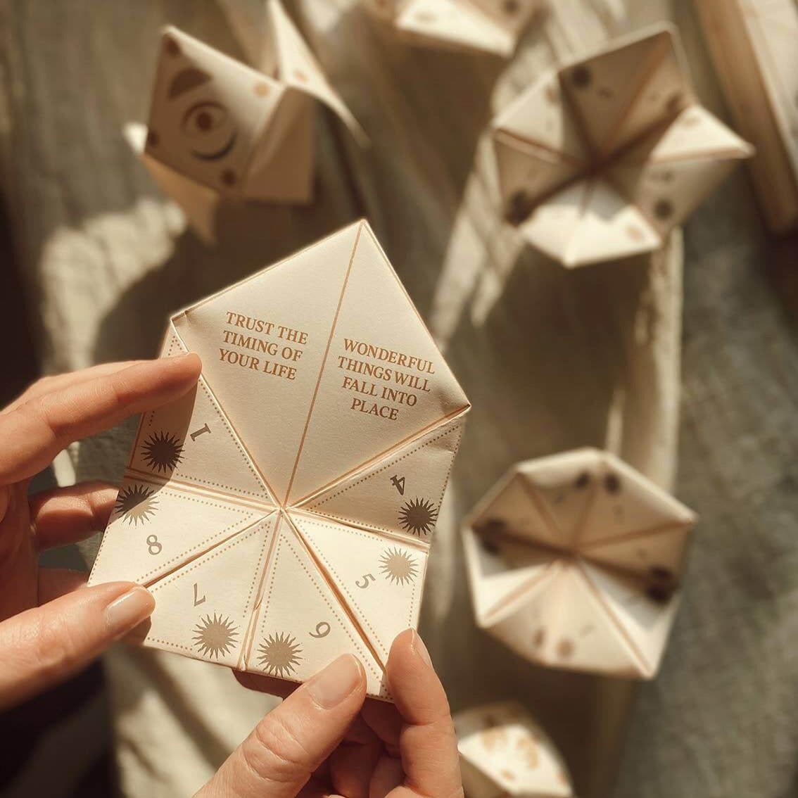 Cootie Catcher mindfulness