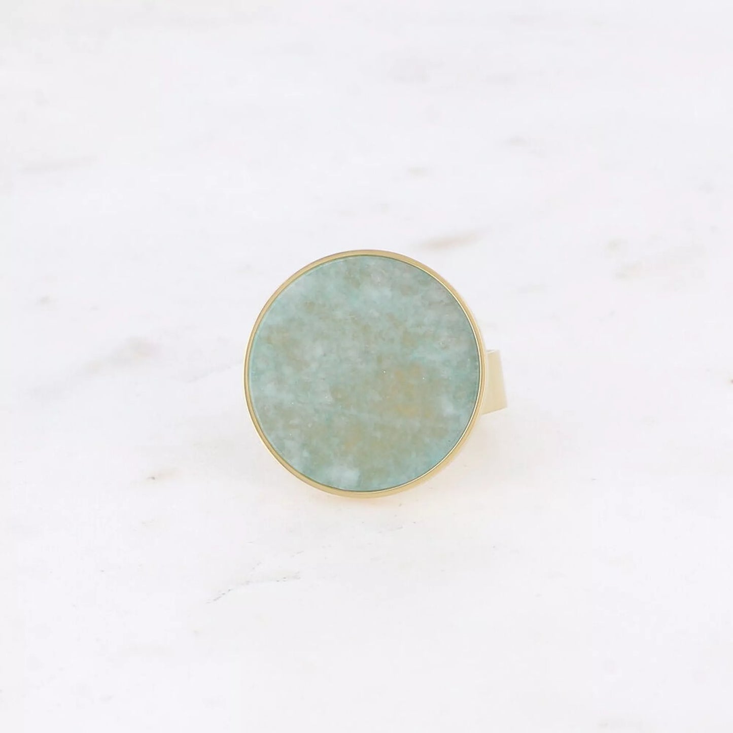 Adjustable Amazonite Ring