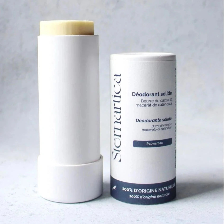 Deodorante Solido con Burro di Cacao e Macerato di Calendula