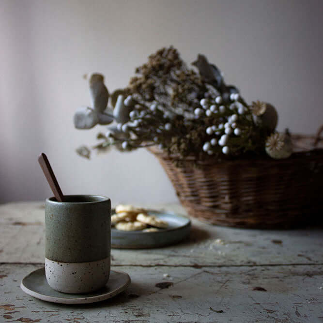 tazzina per caffè in ceramica artigianale