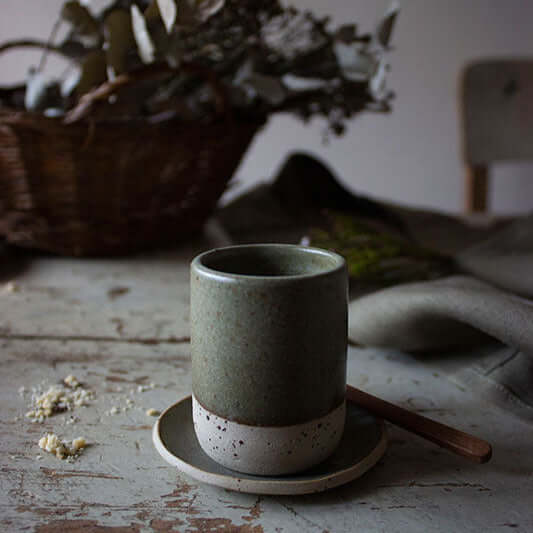 tazzina per caffè o grappa in ceramica artigianale