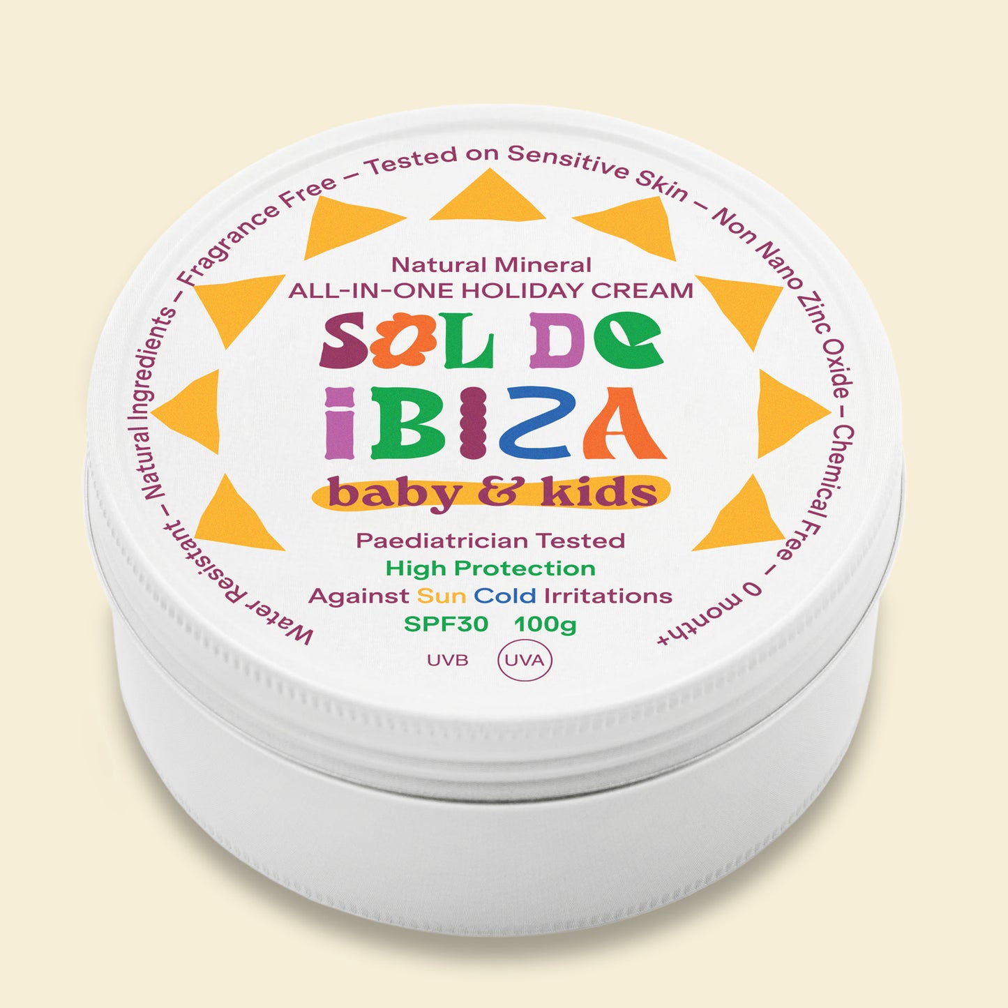 Baby & Kids Crema Solare Minerale SPF30 Per Bambini