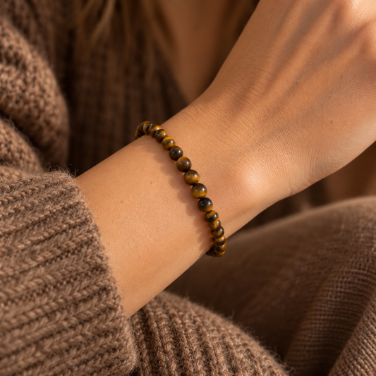 Bracciale "Protezione" in Occhio di Tigre