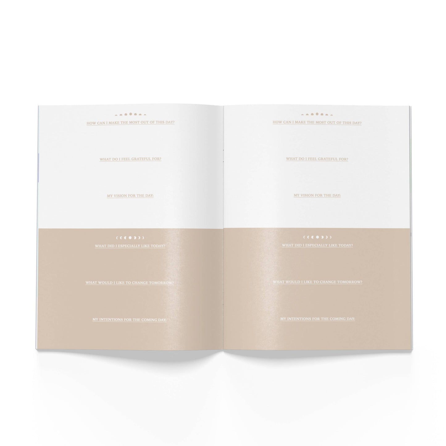 Diario "Golden Days Ahead" - Intenzioni Diurne e Notturne