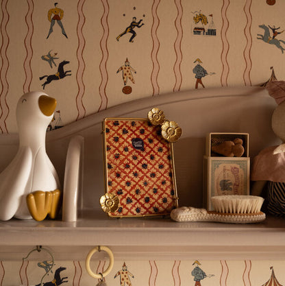Mia Poppy Cornice Grande con Papaveri