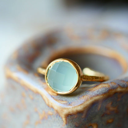 anello in calcedonio