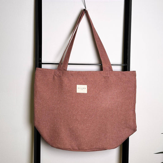 borsa grande marrone 