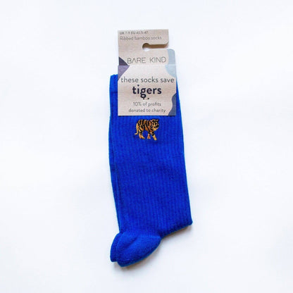 Calzini Tigre Blu