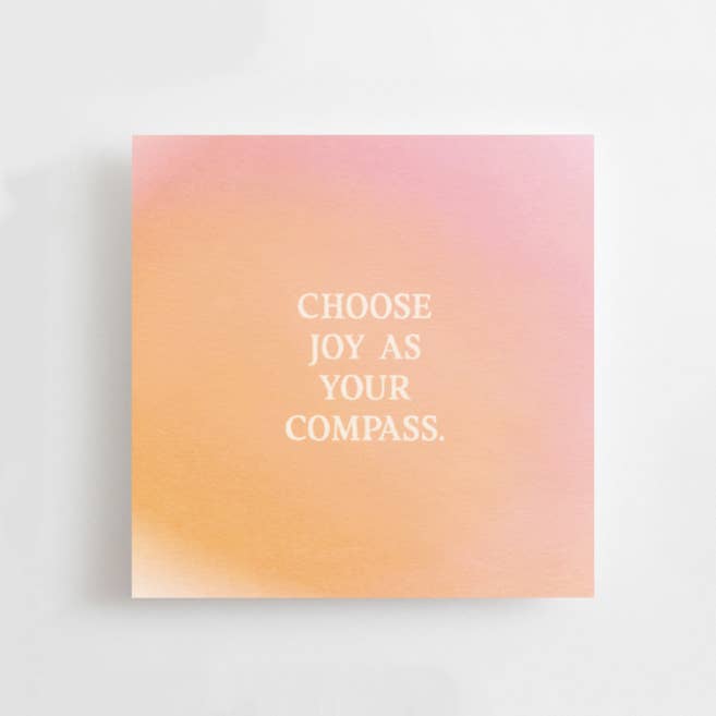 Scegli La Gioia Come Tua Bussola