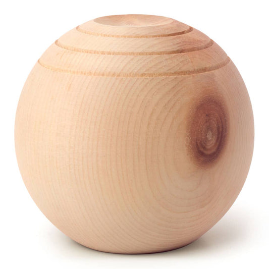 Sfera Profumata in Legno di Pino Cembro