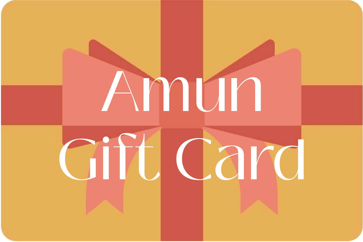 Gift card amun